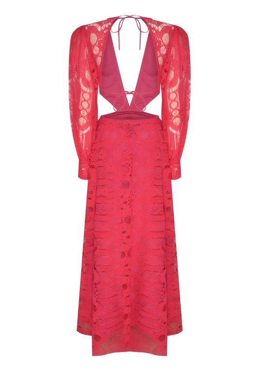 Robe Longue En Dentelle Laila