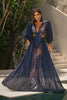 Robe Longue en Micro Tulle Alanis