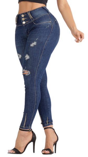 Premium Push-Up Destroy (Bleu nuit)