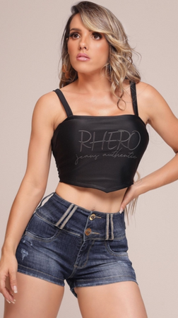 Short Premium Push-Up (Bleu marine)